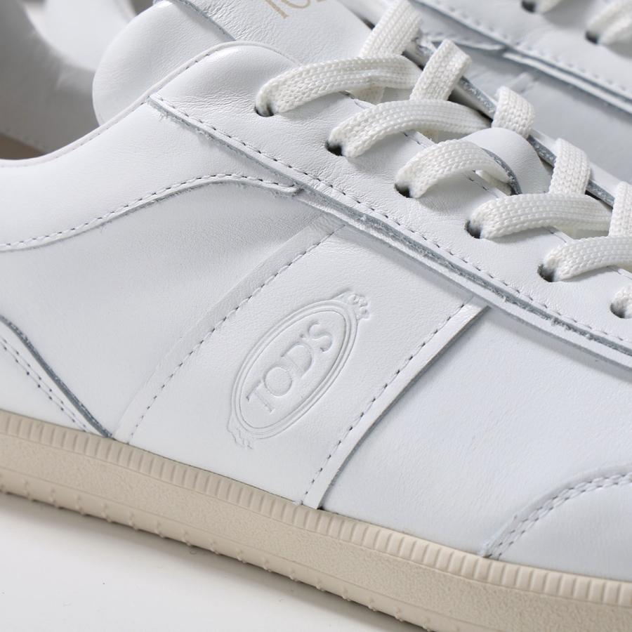 なまけもの 　TOD’S オールレザー ローカットスニーカー 8 1/2 TOD'S（トッズ） TODS スニーカー XXM68C0DP30OV7 メンズ レザー