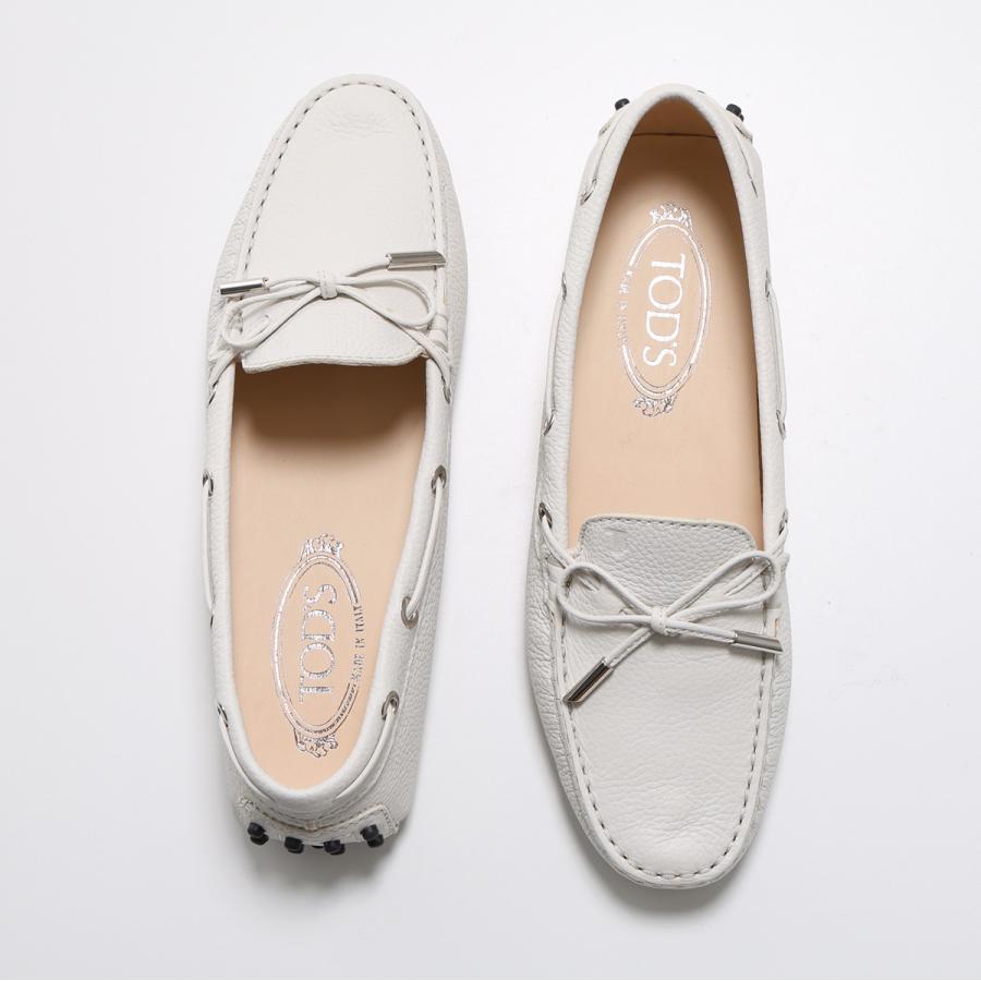 TOD’S トッズ　ゴンミーニ ドライビングシューズ　7 1/2 オフホワイト トッズ TOD'S TODS ドライビングシューズ GOMMINI ゴンミーニ