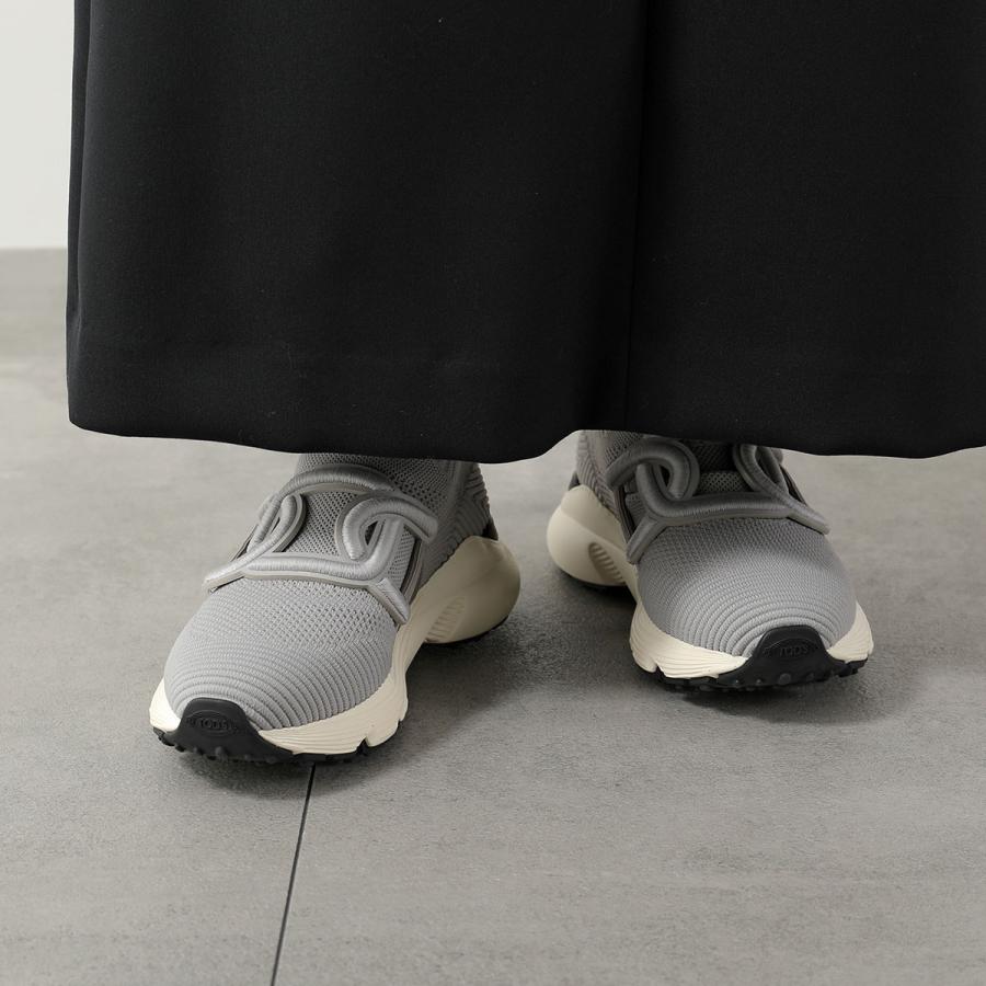 未使用級✨トッズ ケイト ファブリック スニーカー レディース ライトグレー Tod's Kate スニーカー | グレー | FARFETCH JP