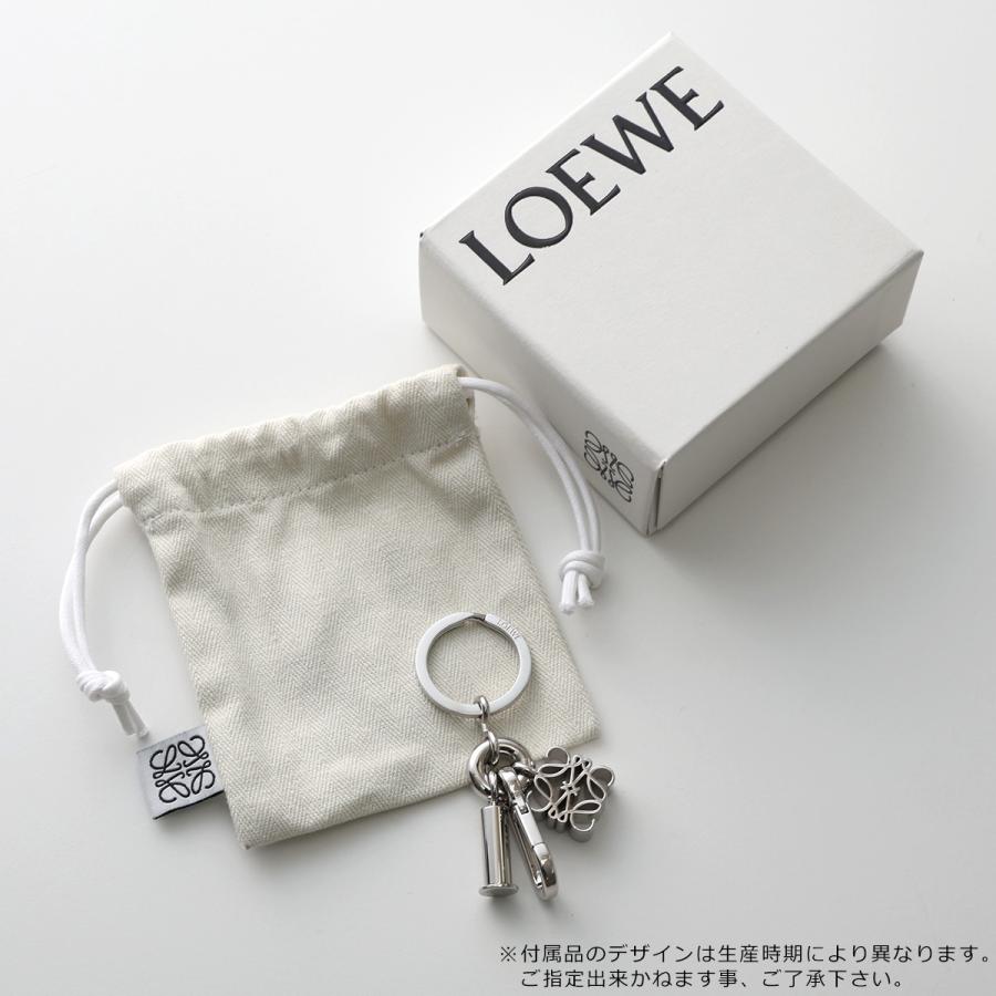美品 ロエベ LOEWE アナグラム バッグチャーム キーホルダー LOEWE（ロエベ） キーリング C554231X33 レディース アナグラム バッグ