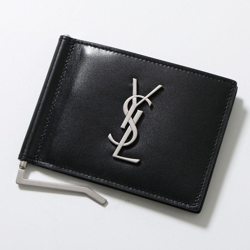 SAINT LAURENT サンローラン 二つ折り財布 485630 0SX0E メンズ