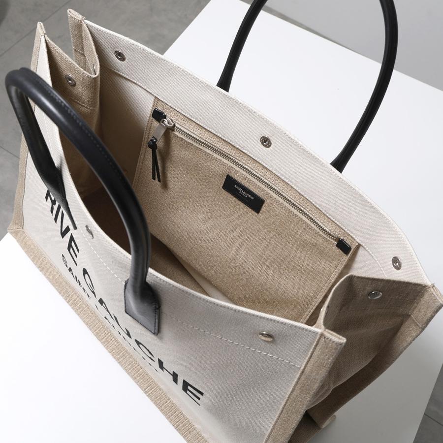 サンローラン SAINT LAURENT バッグ トートバッグ 509415FAAVU 9054 レディース メンズ ユニセックス WHITE LINEN ベージュ トート 人気 SAINT LAURENT サンローラン トートバッグ 509415 FAAVU レディース