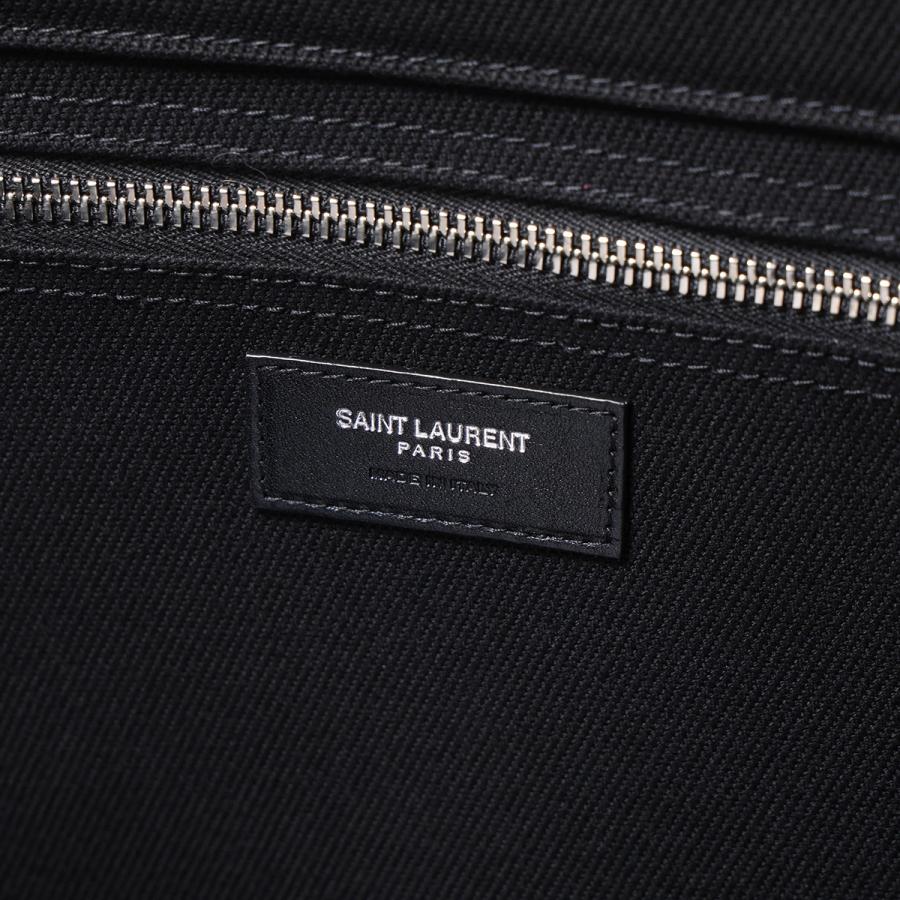 SAINT LAURENT サンローラン トートバッグ 509415 FAAVR メンズ レディース キャンバス レザー ロゴ 鞄 1070の画像