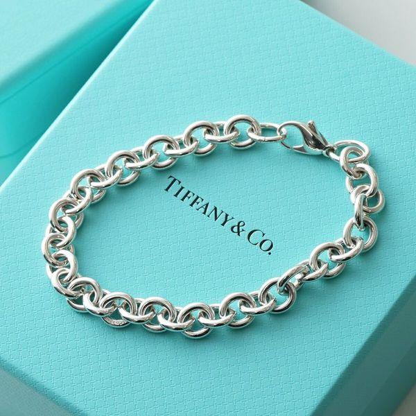 ティファニー TIFFANY ラウンド ブレスレット 19cm TIFFANY&Co.（ティファニー） ブレスレット round link bracelet