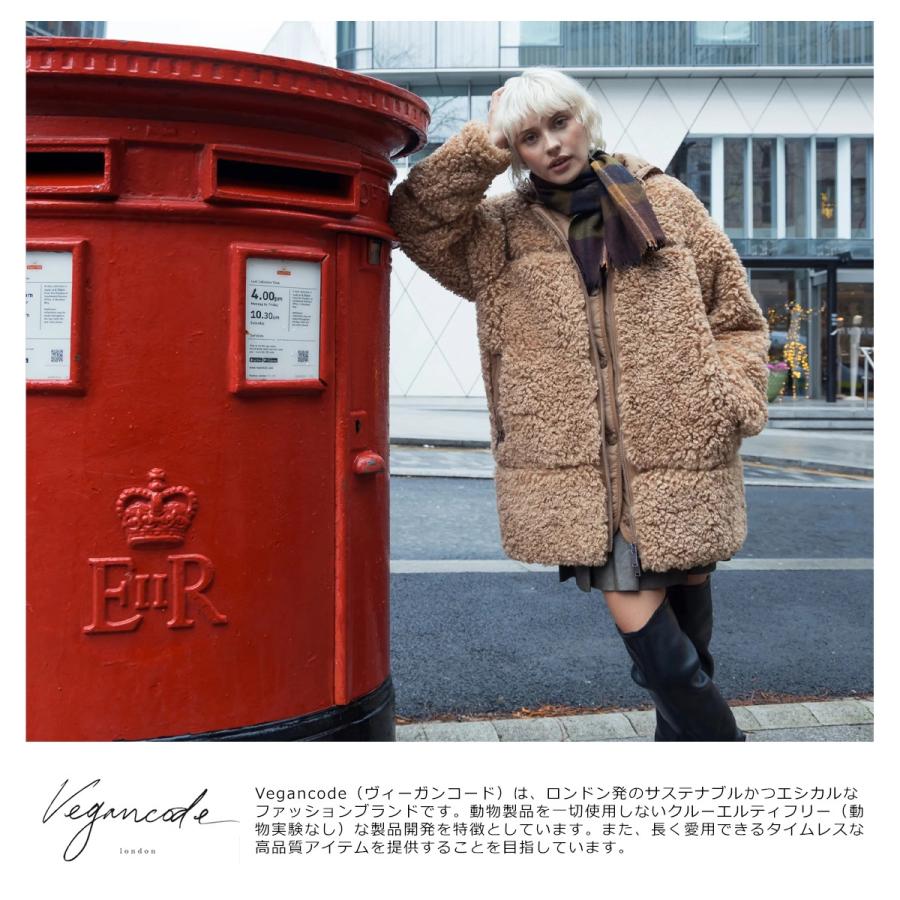 Vegancode ヴィーガンコード フェイクファージャケット BJ20041