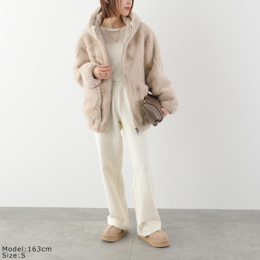 ベージュ ファー付きジャケット Ritzy（リッツィー）の「ファー付き ジャケット（その他アウター