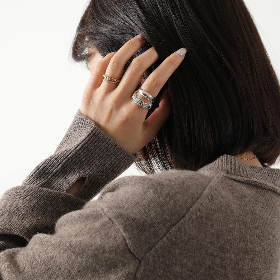 HERMES エルメス　ブックル・セリエ インフレキシブル リング　59 HERMES（エルメス） リング ブックル セリエ アンフレキシブル Boucle