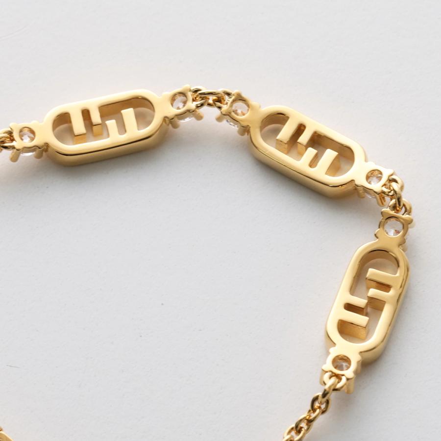 FENDI フェンディダブルチェーンブレスレット オーロック ロックスタッズ FENDI フェンディダブルチェーンブレスレット オーロック ロックスタッズ