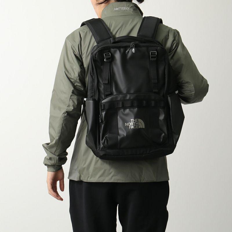 THE NORTH FACE ブラックバックパックとキャップセット THE NORTH FACE（ザ ノースフェイス） バックパック BASE CAMP DAYPACK