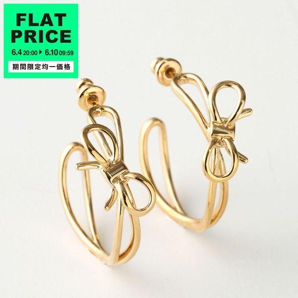 FERRAGAMO（フェラガモ） ピアス EAR BOW HOOP 76 0950 791134