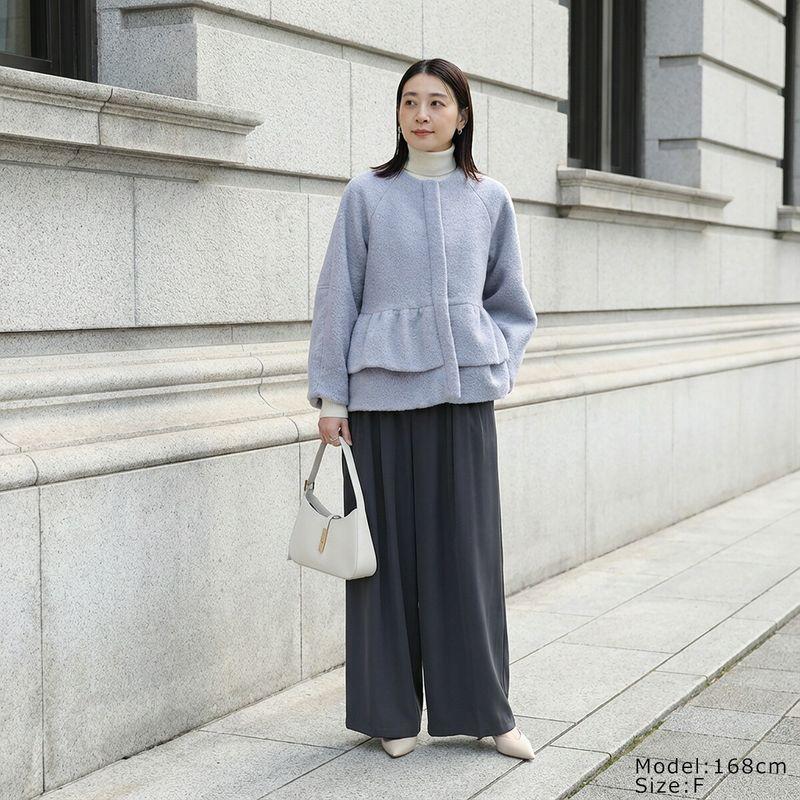 Sono（ソーノ） ノーカラージャケット S256JV007 レディース カーリー