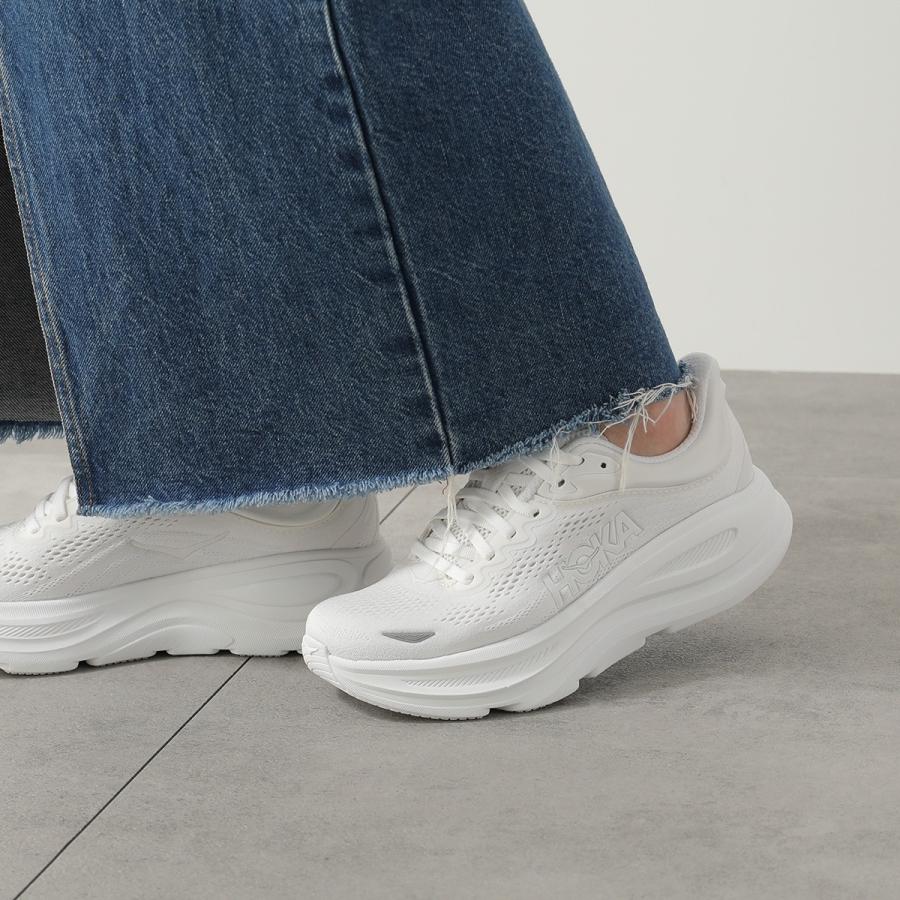 HOKA ONE ONE ホカ オネオネ スニーカー BONDI 9 ボンダイ 1162012 レディース ローカット ロゴ ランニング ジョギング シューズ 靴の画像