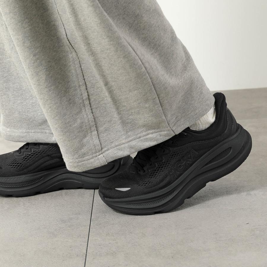 HOKA ONE ONE ホカ オネオネ スニーカー BONDI 9 ボンダイ 1162012 レディース ローカット ロゴ ランニング ジョギング シューズ 靴の画像