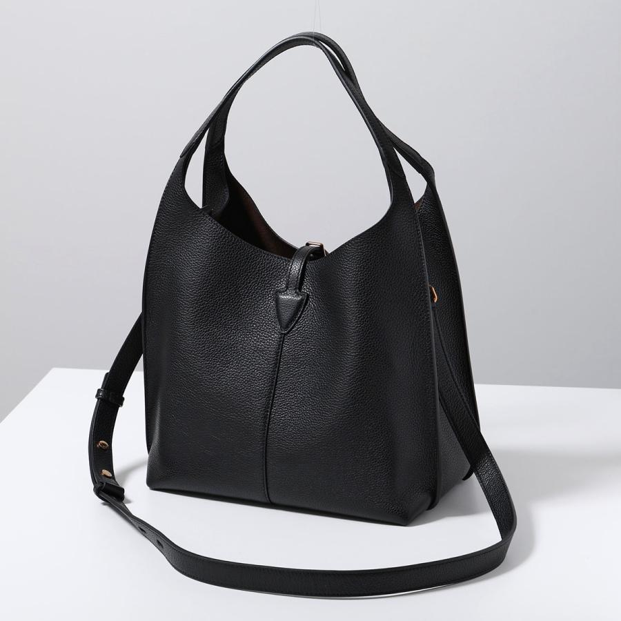 美品✨TODs トッズ y2k ハンドバッグ リング ワンショルダー レザー 黒 TOD'S（トッズ） TODS ショルダーバッグ T TIMELESS タイムレス