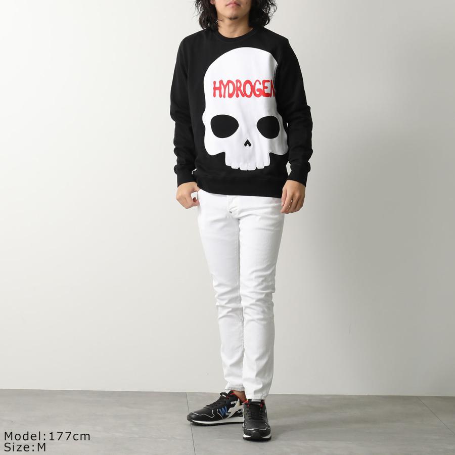 HYDROGEN（ハイドロゲン） トレーナー BIG SKULL CREWNECK SWEATSHIRT