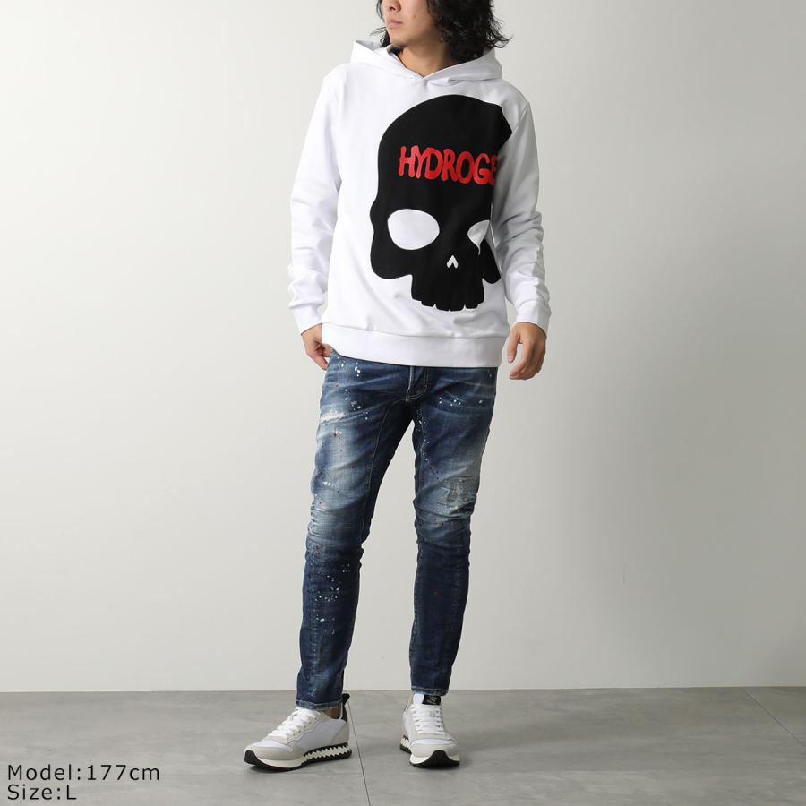 HYDROGEN（ハイドロゲン） パーカー BIG SKULL HOODIE MH0004 メンズ