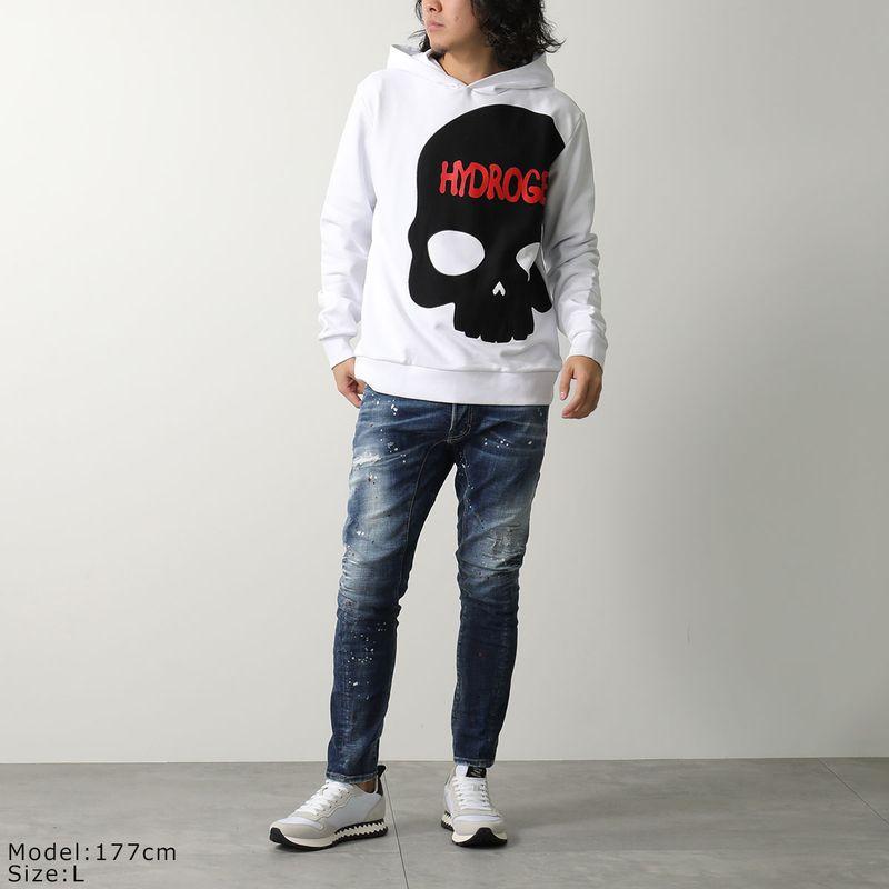 HYDROGEN（ハイドロゲン） パーカー BIG SKULL HOODIE MH0004 メンズ