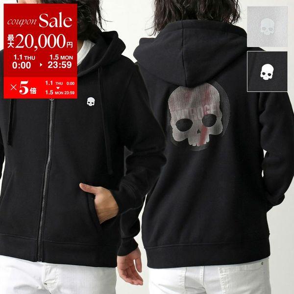 HYDROGEN（ハイドロゲン） パーカー LENTICULAR FULLZIP HOODIE MZ0005