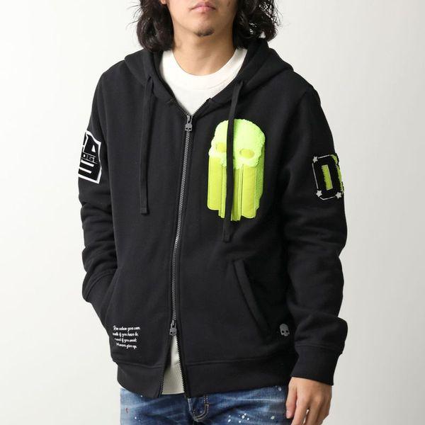 【ケン様】スウェットパーカー M ブラック R刺繍　ダブルジップ ダブルジップパーカーメンズ」の人気商品一覧 | 安い商品を通販サイト