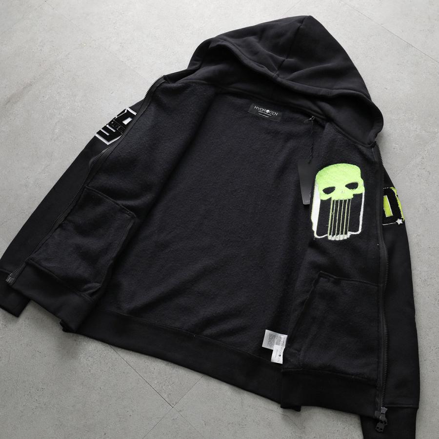 HYDROGEN（ハイドロゲン） パーカー COLLEGE FULLZIP HOODIE MZ0002