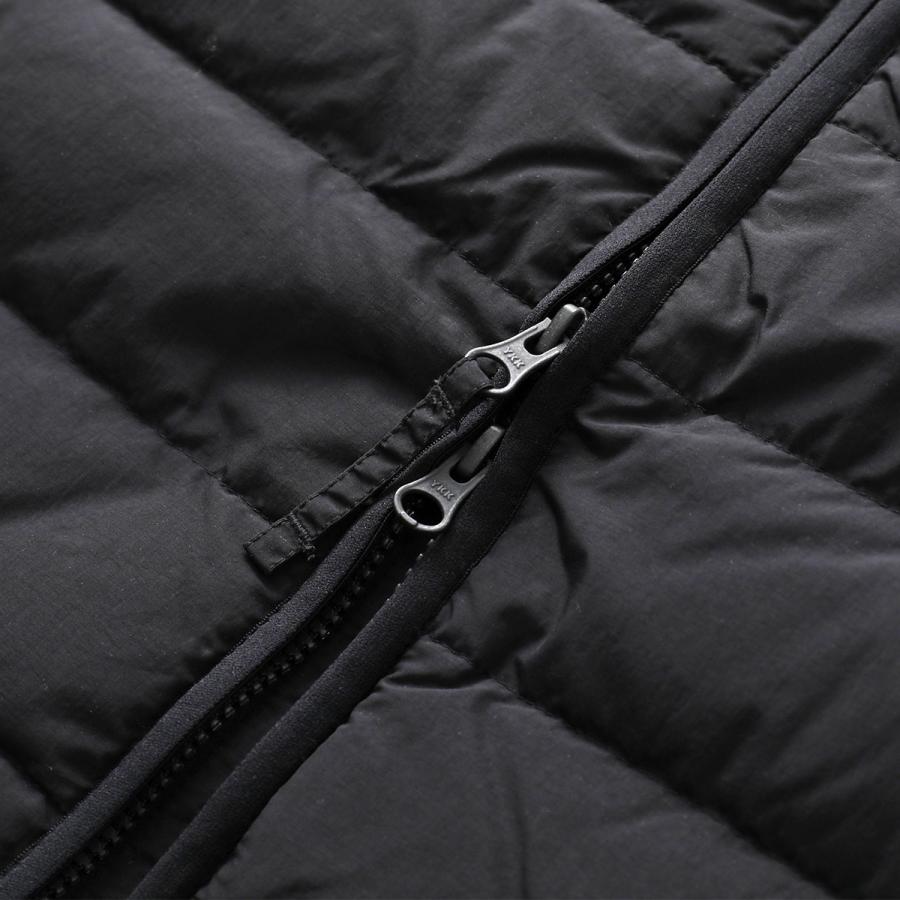 HYDROGEN ブラックダウンベスト　スカル柄 HYDROGEN ブラックダウンベストスカル柄