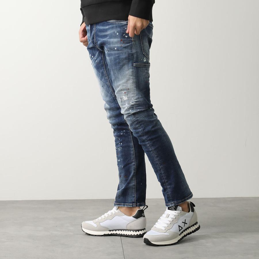 DSQUARED2 ディースクエアード ジーンズ TIDY BIKER JEANS タイディ一バイカー S74LB1662 S30664 メンズ デニムパンツ ストレッチ スリム 470の画像