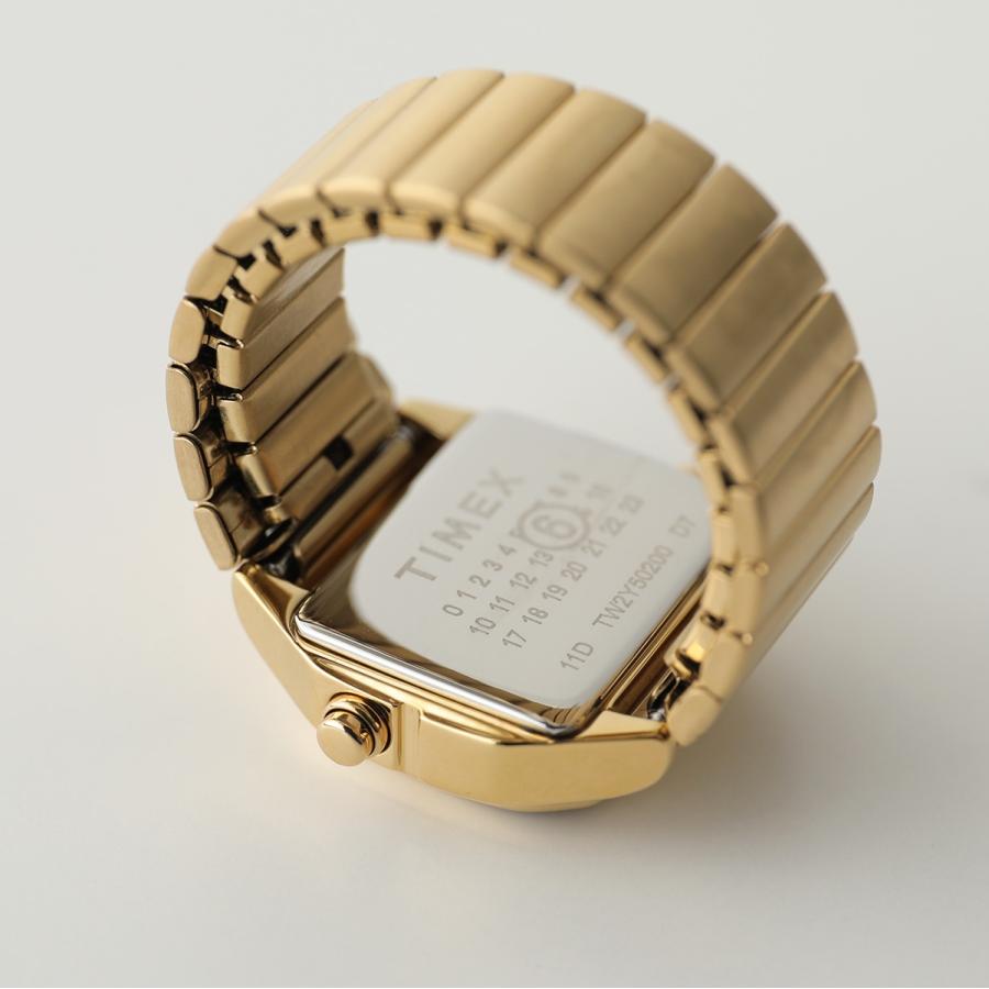 新品　マルジェラ 　MM6 TIMEX リングウォッチ　SM サイズ　未使用 MM6 × TIMEX エムエムシックス メゾンマルジェラ タイメックス コラボ