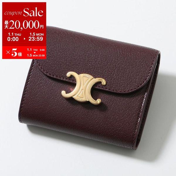 CELINE（セリーヌ） 二つ折り財布 TRIOMPHE トリオンフ 10D783GVE.28DG