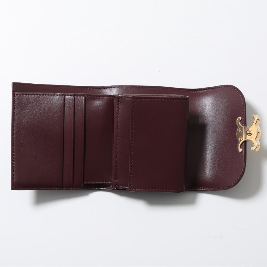 CELINE（セリーヌ） 二つ折り財布 TRIOMPHE トリオンフ 10D783GVE.28DG