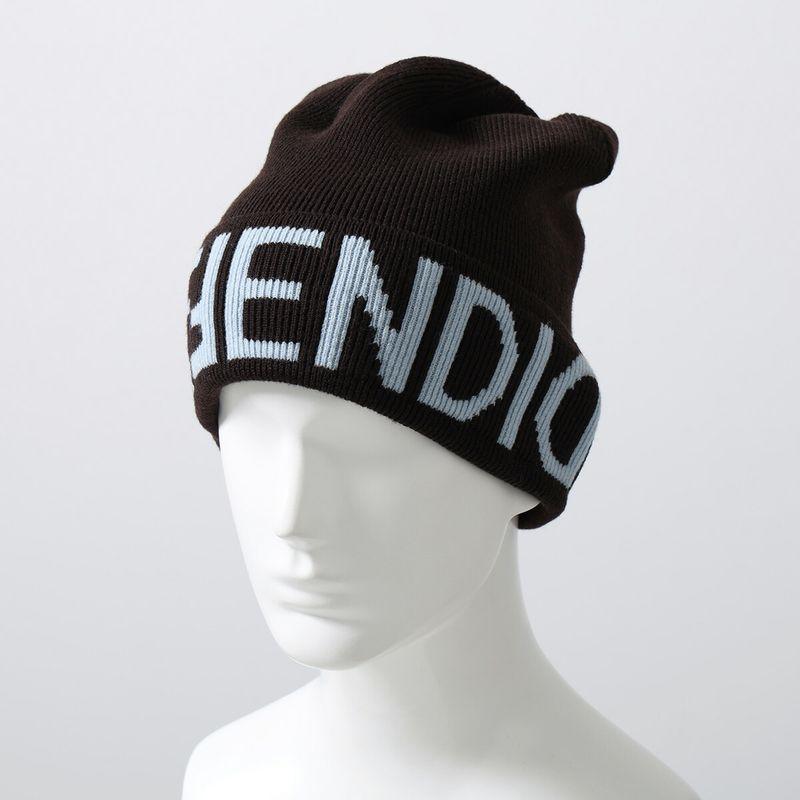 FENDI ニット帽 FENDI（フェンディ） ニット帽 FXQ948 AQ82 メンズ ビーニー ロゴ