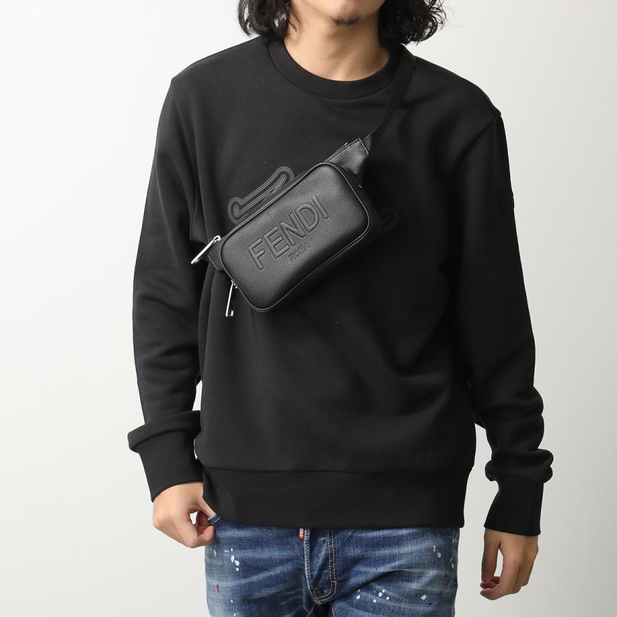 FENDI（フェンディ） ボディバッグ 7VA605 AMAC メンズ レザー クロス