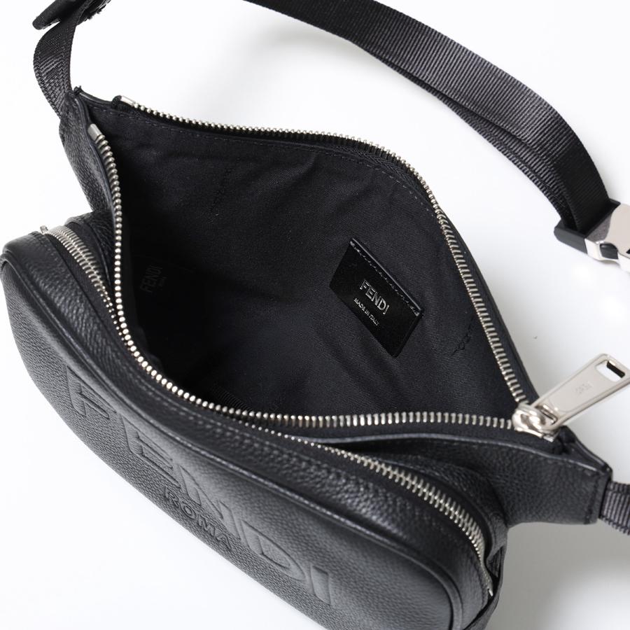 【新品】フェンディ 7VA605 AMAC ウエストバッグ FENDI（フェンディ） ボディバッグ 7VA605 AMAC メンズ レザー クロス