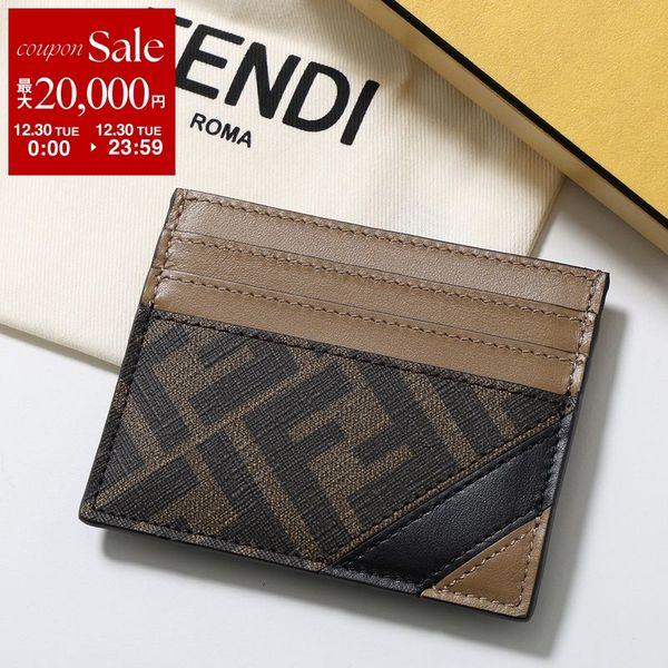 FENDI（フェンディ） カードケース 7M0164 AJF8 メンズ FFロゴ ミニ