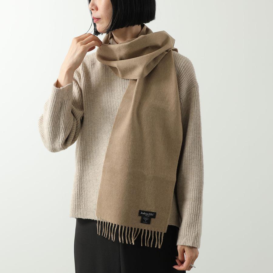 【新品】  JOSHUA ELLIS / ジョシュアエリス | カシミヤ フリンジ 大判ストール マフラー Joshua Ellis（ジョシュアエリス） 【訳あり】Joshua Ellis マフラー