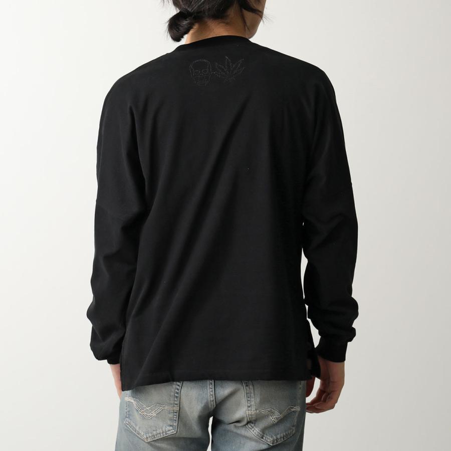 lucien pellat-finet ルシアンペラフィネ トップス XL ブラック メンズ Lucien Pellat-Finet（ルシアン・ペラフィネ） プルオーバー ライト