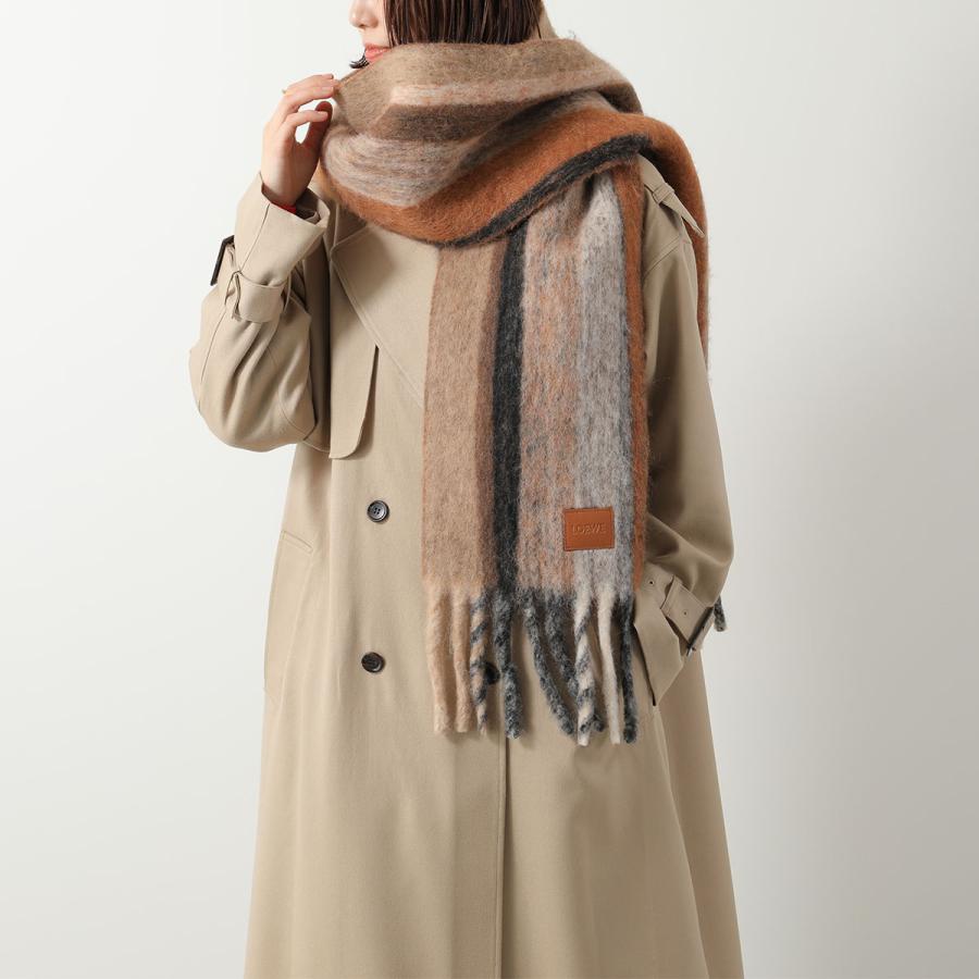 LOEWE（ロエベ） マフラー FSA5SS3W01 レディース アルパカ ウール