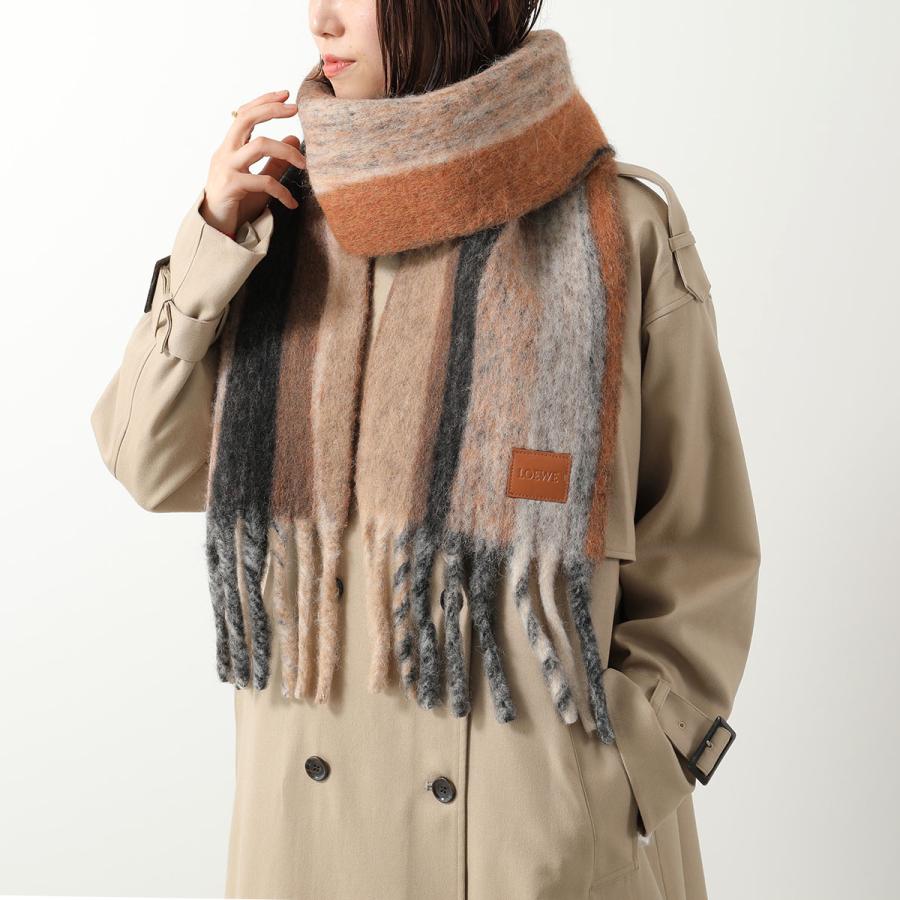 LOEWE（ロエベ） マフラー FSA5SS3W01 レディース アルパカ ウール