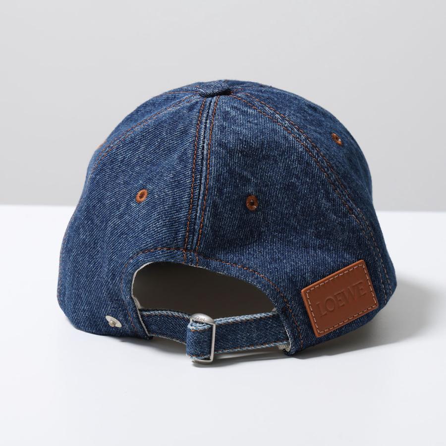 未使用　ロエベ　ネイビー帽子 中古・古着通販】LOEWE (ロエベ) アナグラムパッチ キャップ ネイビー