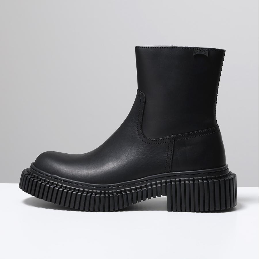 【美品未着用】カンペール レザーショートブーツ 黒 サイズ39 CAMPER（カンペール） ショートブーツ Pix London ピックス ロンドン