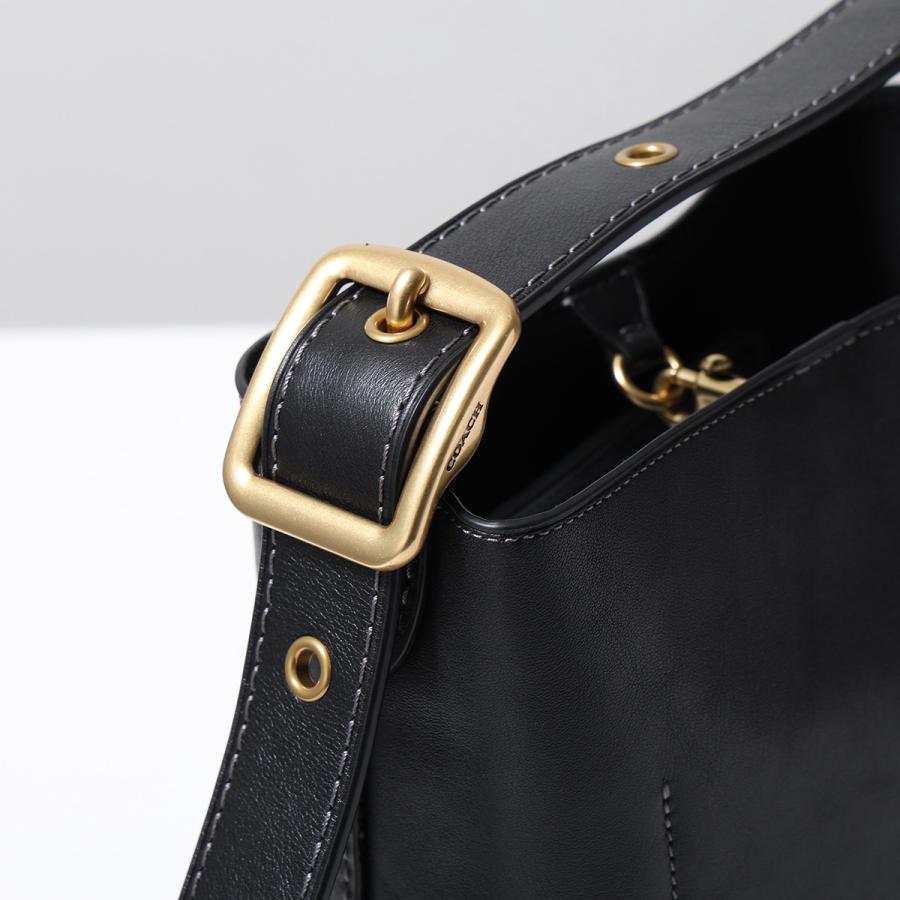 COACH コーチ ショルダーバッグ BLEECKER BUCKET 21 ブリーカー CCX07 レディース バケットバッグ グレインレザー ロゴ 鞄 カラー2色 | COACH | 12