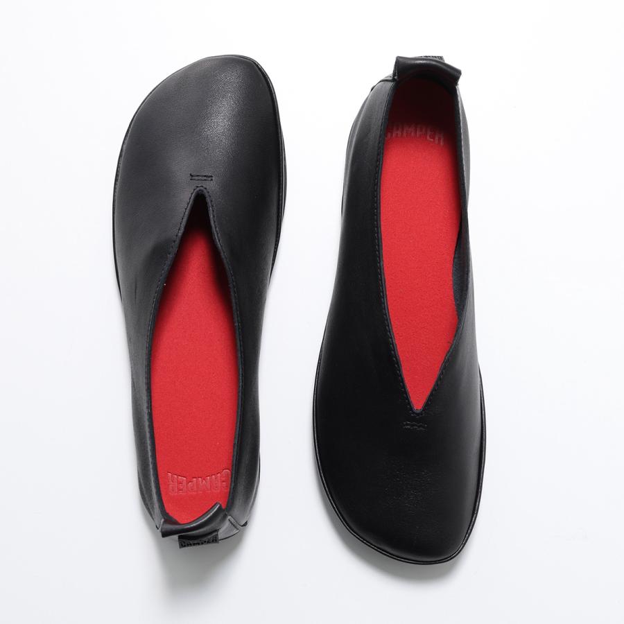 【美品】CAMPER ライトニナ 本革フラットシューズ CAMPER（カンペール） フラットシューズ Right Nina ライトニナ