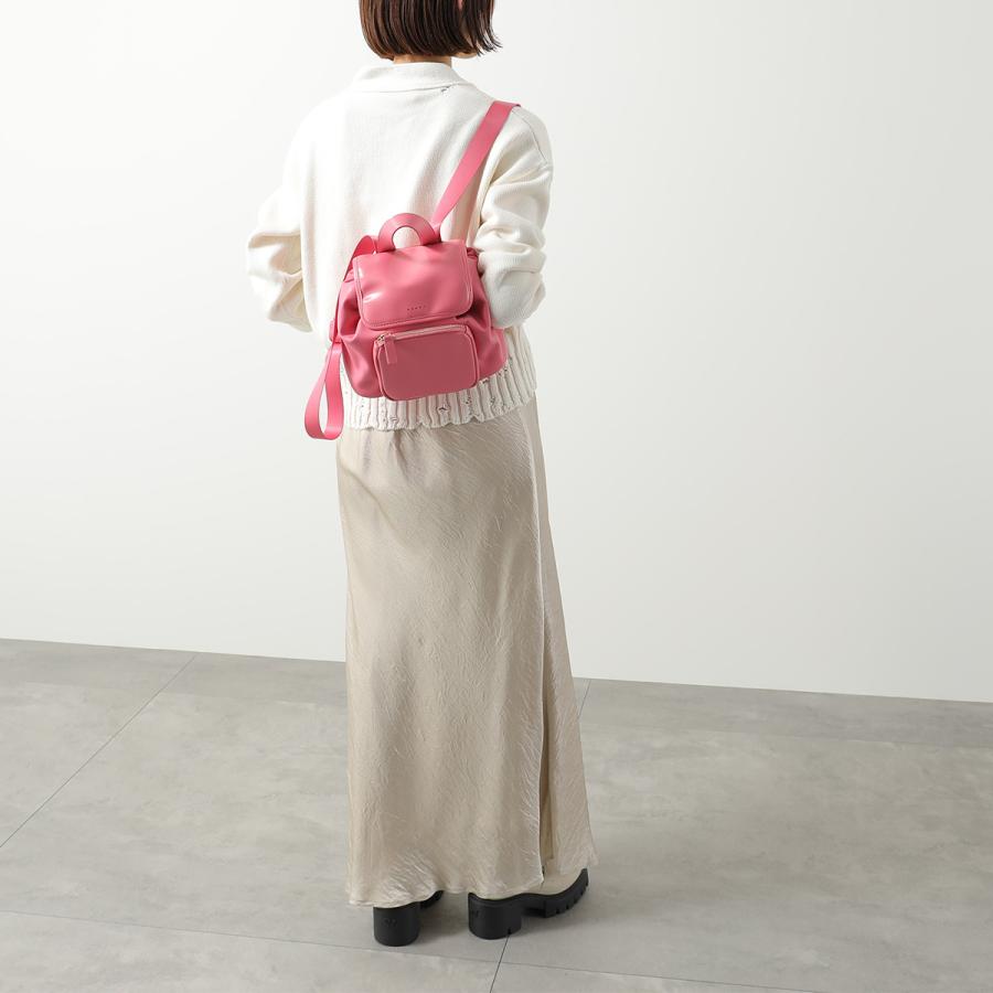 マルニ　MARNI グレーレザーリュック マルニ MARNI グレーレザーリュック