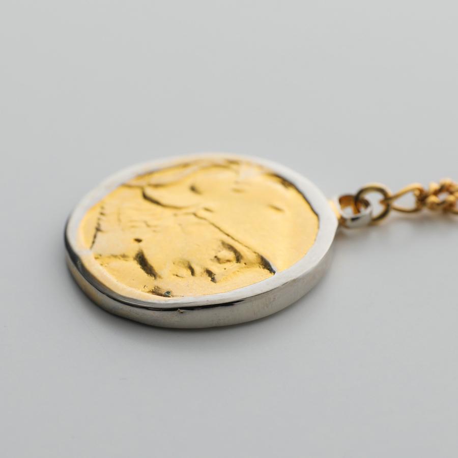 Kenneth Jay Lane ケネス ジェイ レーン ネックレス 4168NCHAIN レディース コイン ペンダント チェーン ブラス  アクセサリー ゴールド : インポートセレクトmusee - 通販 - Yahoo!ショッピング