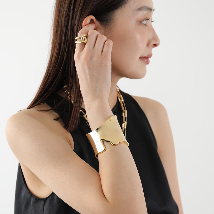 ケネスジェイレーン クリスタルゴールド バングル ブレスレット Kenneth Jay Lane ケネス ジェイ レーン バングル polished gold V