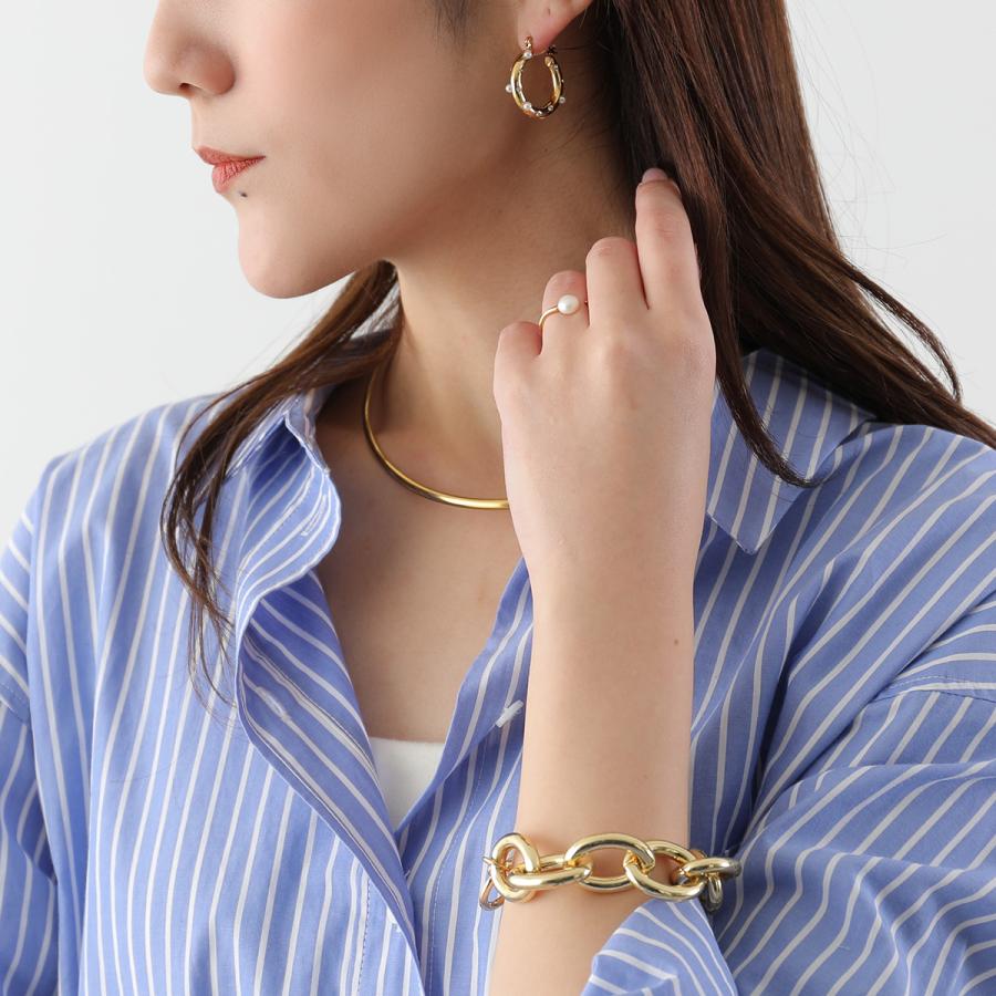 Kenneth Jay Lane ケネス ジェイ レーン フープピアス 8266EGPC