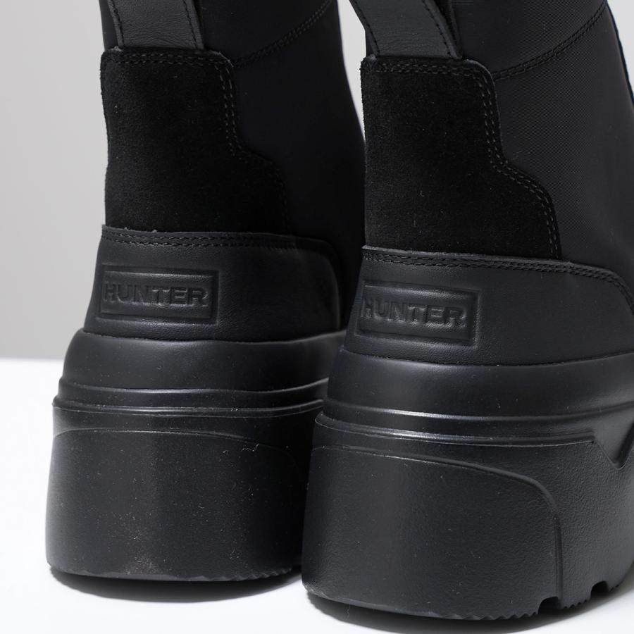 Hunter ジップブーツ HUNTER（ハンター） レインブーツ EXPLORER ANKLE ZIP FLATFORM