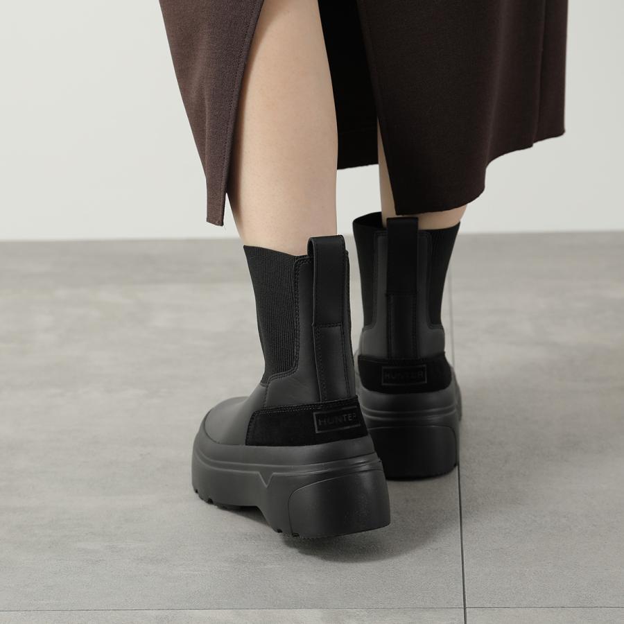 HUNTER（ハンター） レインブーツ EXPLORER CHELSEA FLATFORM