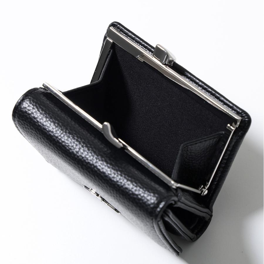 ヴィヴィアンウエストウッド 三つ折り財布 NERO オーブレザー ミニウォレット Vivienne Westwood（ヴィヴィアンウエストウッド） 三つ折り財布 SMALL