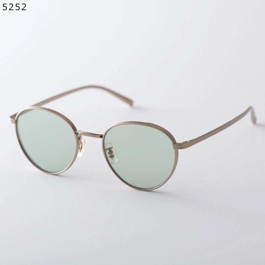 OLIVER PEOPLES Y2K ハーフリムレス サングラス メタル OLIVER PEOPLES（オリバーピープルズ） サングラス OV1350T メンズ