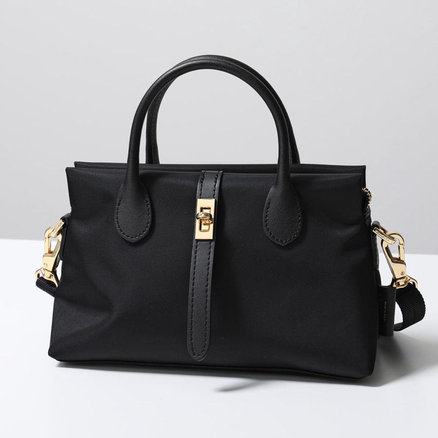 【美品】ヴィオラドーロ バッグ レディース レザー ハンドバッグ/黒 VIOLAd'ORO（ヴィオラドーロ） ハンドバッグ BIANCA XS ビアンカ V